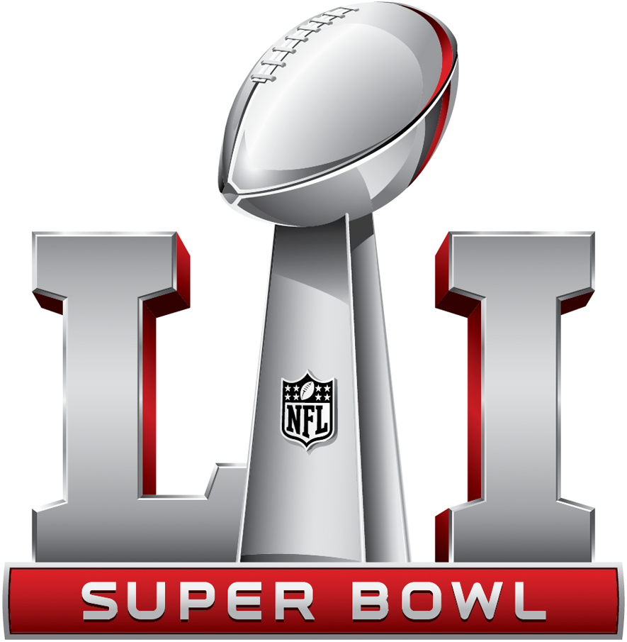 Super Bowl LI Primary Logo iron on transfers for clothing